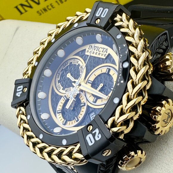 Invicta Bolt Hercules Reserve Men's 56mm Swiss Quartz Chronograph Watch NEW - Picture 3 of 10